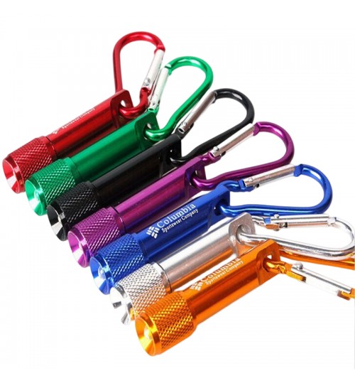 LED Flashlight with Carabiner