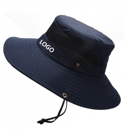 Wide Brim Sun Bucket Hat