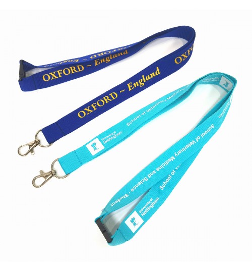 Polyester Lanyards with Safety Breakaway